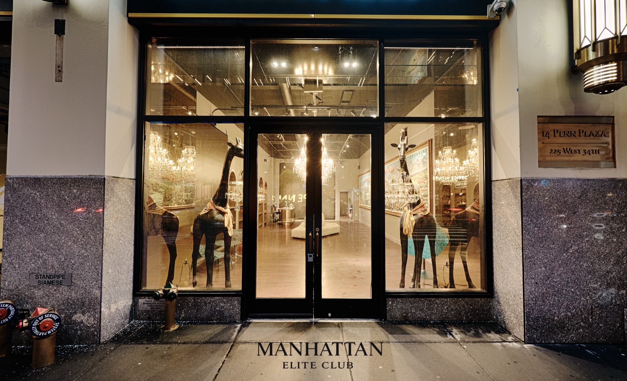 Manhattan Elite Club entrance